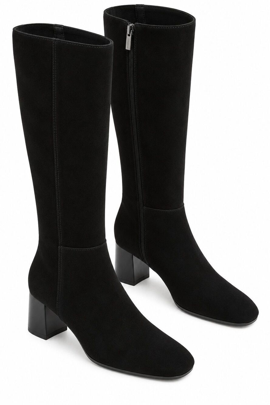 La Canadienne kammie city dry waterproof knee high boot Black Women's size 8.5